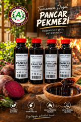 %100 DOĞAL EV YAPIMI PANCAR PEKMEZİ 700gr PET ŞİŞE