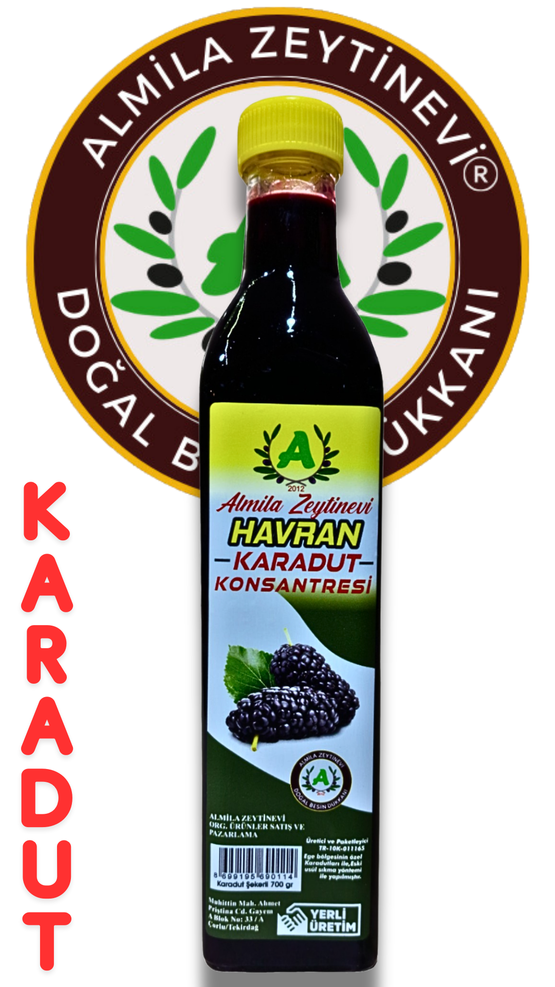 KARADUT KONSANTRESİ (Şekerli)