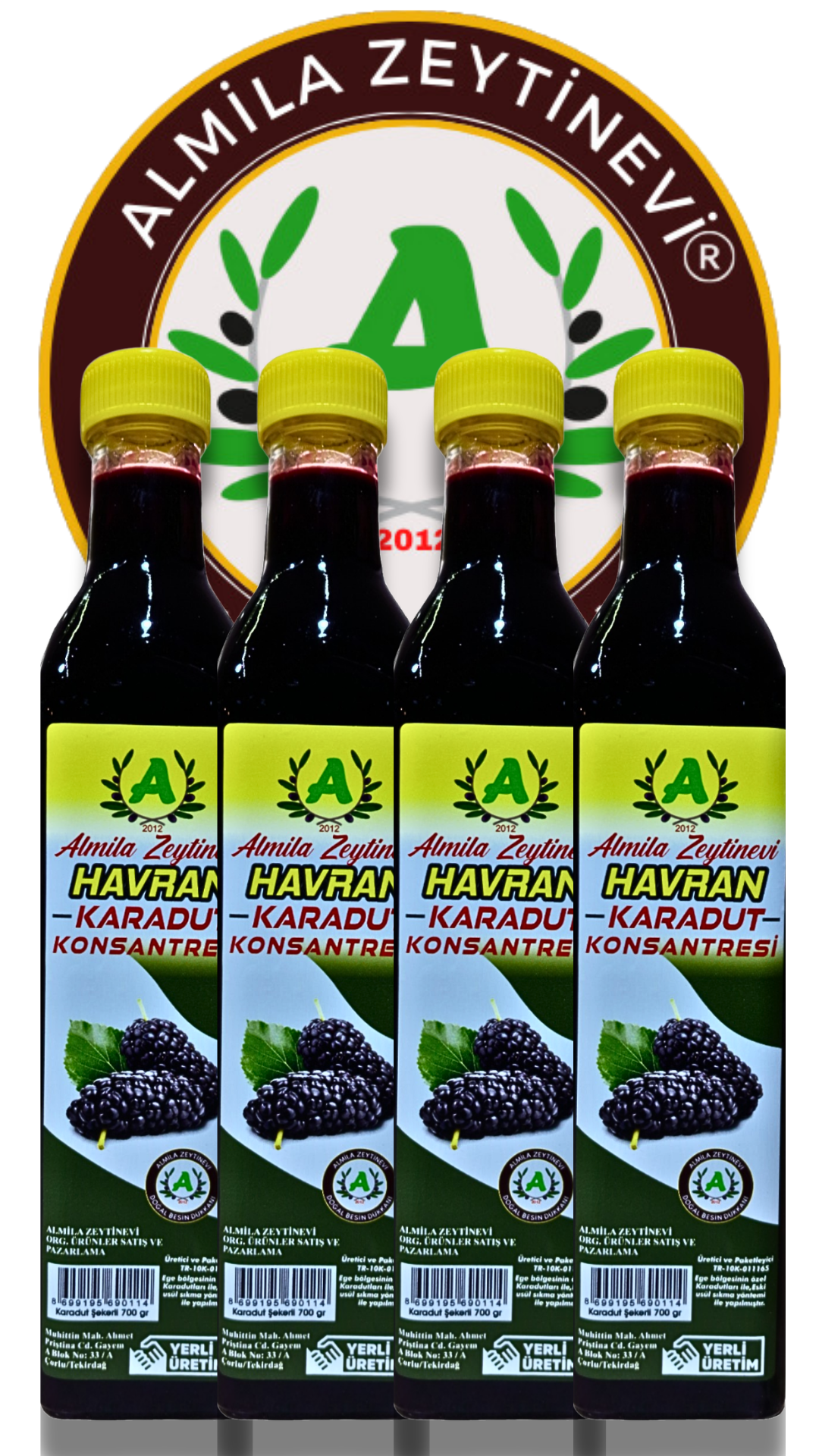 4x700gr Karadut Konsantresi (Ekonomik)