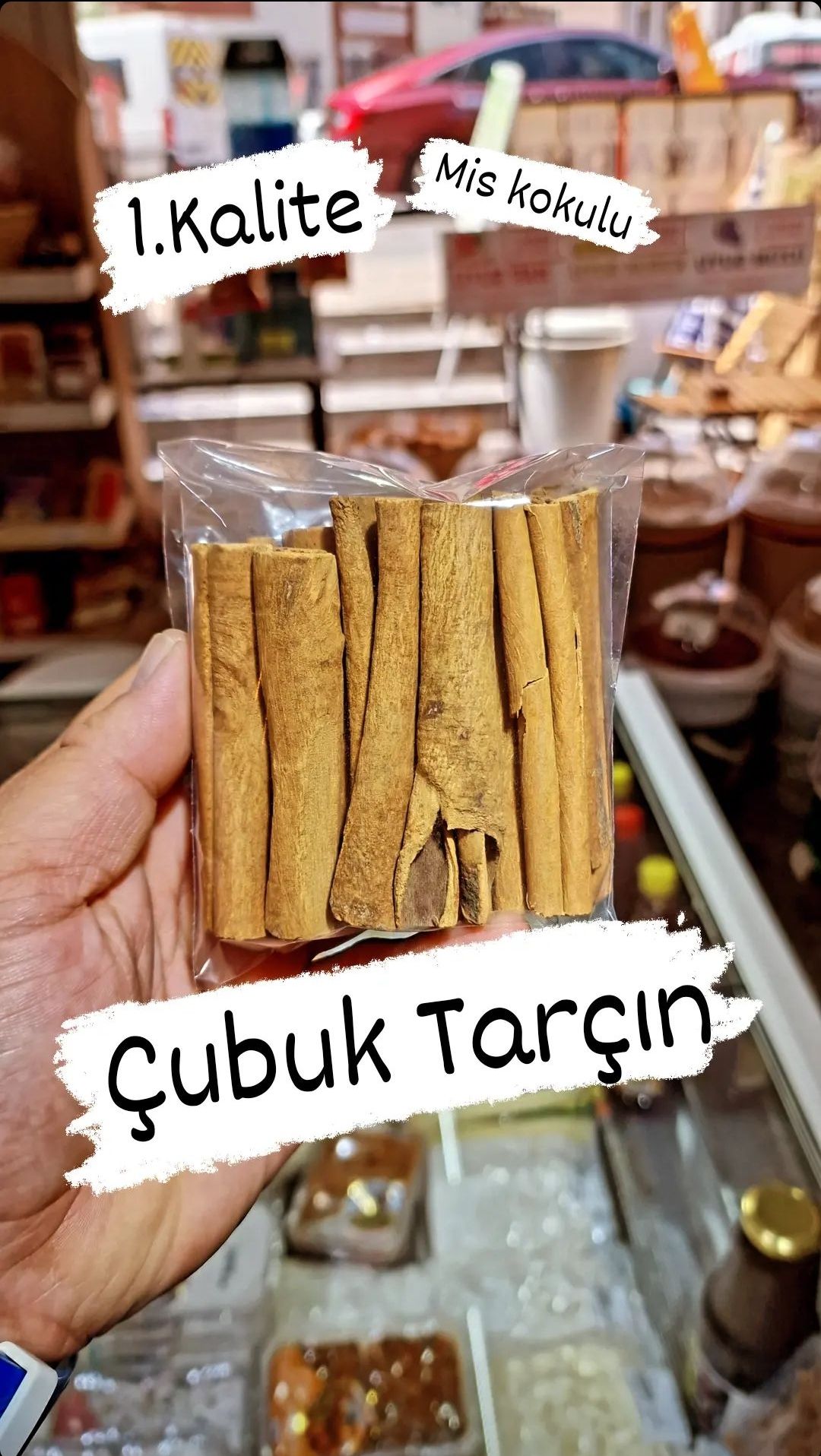 1. KALİTE  ÇUBUK TARÇIN 50-60GR