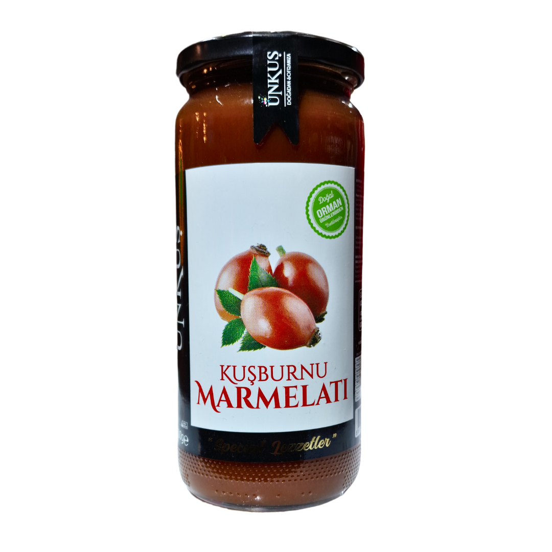 ÜNKUŞ KUŞBURNU MARMELATI 600GR