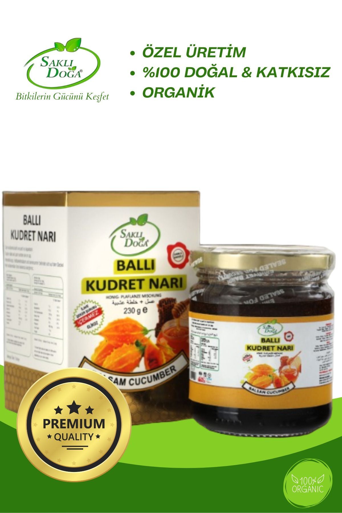 BALLI KUDRET NARI 230GR SAKLI DOĞA