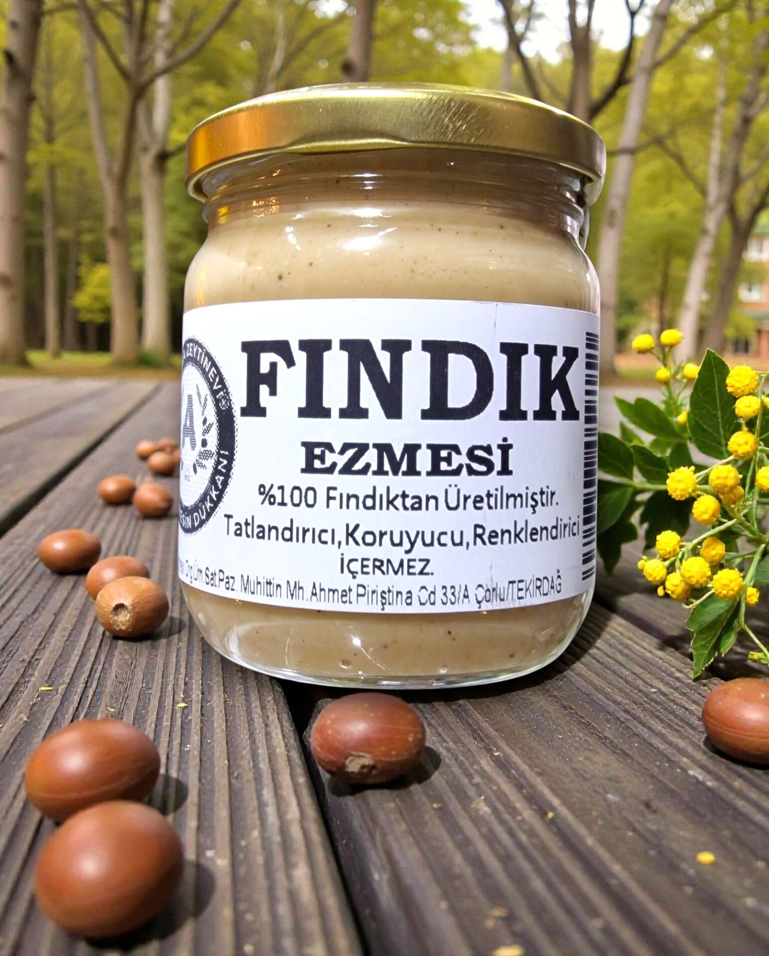 FINDIK EZMESİ %100 FINDIK
