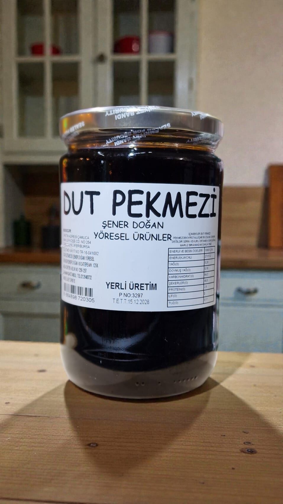 ŞENER DOĞAN DUT PEKMEZİ 800GR